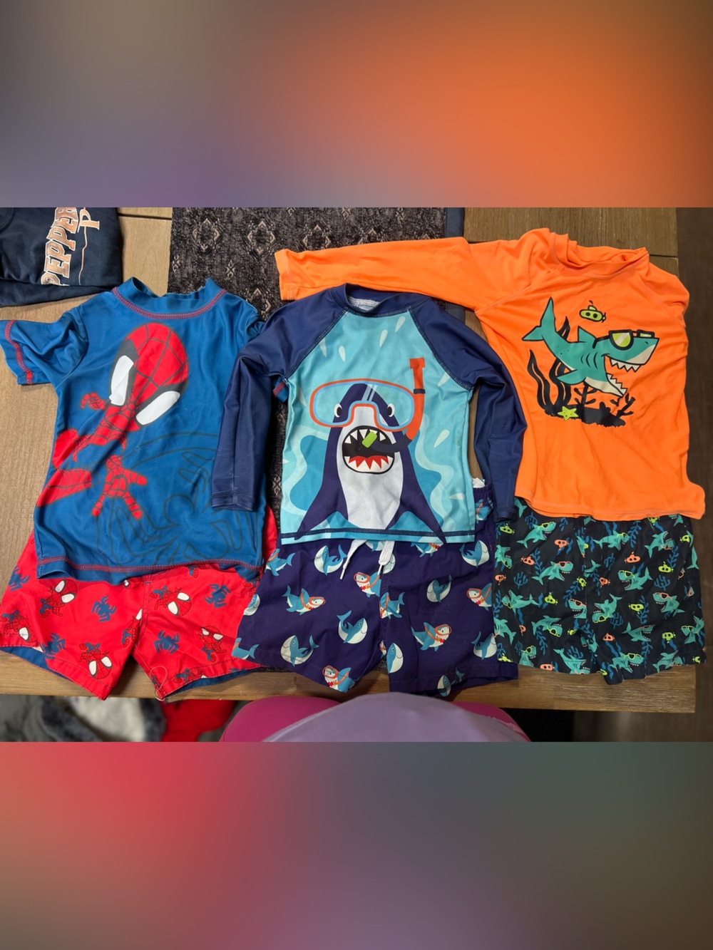 Boys Swim Bundle - swim shorts & Guard Sets - Unbranded